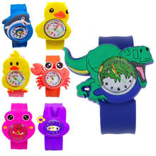 Kids Watch Cartoon Crab Elephant Rabbit Frog Shape Quartz Sports Children Watches for Boys Girls Baby Students Gift Toy Clock 2024 - buy cheap