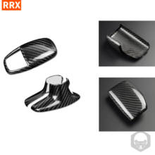 Carbon Fiber Shifter Head Caps Gear Shift Knob Cover For Dodge Challenger Charger 2015-2019 Car Accessories Stick Interior Trim 2024 - buy cheap