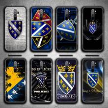 Bosnia and Herzegovina flag Phone Case for Redmi 9A 8A 7 6 6A Note 9 8 8T Pro Max Redmi 9 K20 K30 Pro 2024 - buy cheap