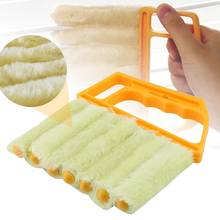 Microfiber Window Blinds Cleaner Window Cleaning Brush For Blinds Air Conditioner Window Cleaner Cleaning Tools Fast delivery 2024 - buy cheap