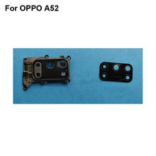 For OPPO A52 Rear Back Camera Glass Lens +Camera Cover Circle Housing Parts Replacement test good For OPPO A 52 2024 - buy cheap