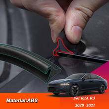 1.8M Car Rubber Hood Protector Seal Noise Insulation Front Windshield Edge Sealing Strip For KIA K5 K3 KX-Cross Sportage R ECT 2024 - buy cheap
