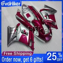 Custom motorcycle cowl for ZZR250 1990-1996 ABS fairing motorcycle bodywork kit red silver +gifts 2024 - buy cheap