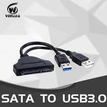 Sata3 cabo usb 2.5 para sata, cabo de dados e hdd externo com função otg em vez de 2.5 ", capa hdd 2024 - compre barato