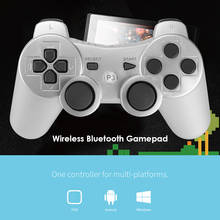 Gamepad sem fio para ps 3 dupla vibração controlador de jogo para ps3 joystick joypad accessorie para sony ps3 2024 - compre barato