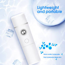 Portable Nano Mister Air Humidifier Portable Ultrasonic Fogger Eyelash Extensions Sprayer Facial Steamer For Home Car Office 2024 - buy cheap
