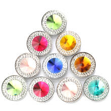 10 novos botões de pressão joias estilo misto de resina de gengibre 18mm botões de pressão ajuste pulseira braceletes joias botões 2024 - compre barato