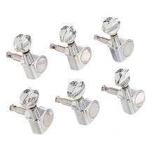 6pcs 6R Guitar Tuning Pegs Tuners Machine Heads for Fender Replacement 2024 - buy cheap