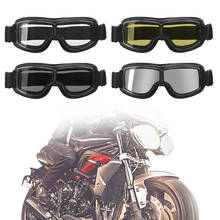 Аксессуары для мотоцикла винтажные очки полное покрытие для скутера стимпанк шлем для мотокросса солнцезащитные очки пылезащитные очки 2024 - купить недорого