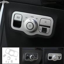 For Mercedes Benz A B class W177 W247 CLA GLA GLB X247 2020-21 Car Interior light adjustment headlight switch button cover trim 2024 - compre barato