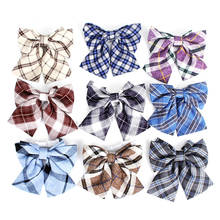 Jk gravata borboleta uniforme japonês, acessórios de uniforme escolar, laço borboleta, design moderno, ajustável 2024 - compre barato