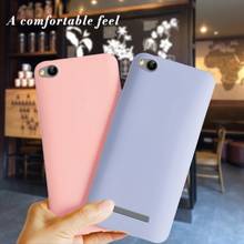 Capa de silicone cor pastel para xiaomi redmi 4a, capa protetora 5.0 "tpu macio, amortecedor para xiaomi redmi 4a 2024 - compre barato