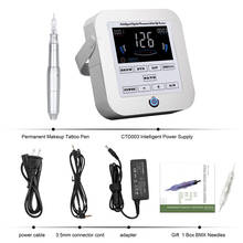 Professional Permanent Makeup Machine Digital Tattoo Machine Power Supply For Eyebrow Lip MTS Micro Needle Machine Sets CTD003 2024 - buy cheap