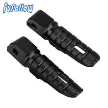 CNC Rear Passenger Foot Pegs Footrest For Yamaha MT07 MT09 MT03 FZ07 FZ09 R3 R25 TMAX560 500 530 XSR700 XSR900 XJR1300 FZ1 FZ6 2024 - buy cheap