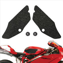 Motorcycle fuel tank pad tank grip protection sticker KSHARPSKIN knee grip side applique for DUCATI 03-06 749 03-06 999 2024 - buy cheap