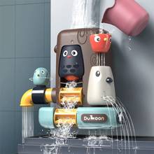 QWZ New Pipeline Water Spray Shower Game Elephant Baby Bath Toys for Children Swimming Bathroom Bathing Shower Kids Gifts 2024 - buy cheap
