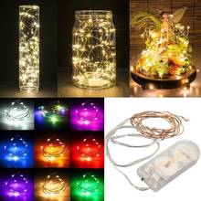 2 m fio de cobre led luzes da corda iluminação do feriado guirlanda fadas para a árvore de natal festa casamento decoração suporte dropshipping 2024 - compre barato