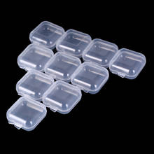 10pcs/20pcs Pill Earplugs Clear Mini Pill Storage Container Weekly Tablet Pill Medicine Box Plastic Case Organizer 2024 - buy cheap