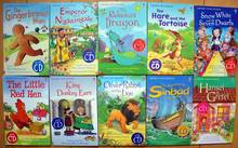 10 Books 10 CD Discs Set Kids Child Interesting Lovely Picture Bedtime Story Early Education English Books Festival Gift Age 1-6 2024 - buy cheap
