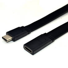 Cable de extensión USB3.1 tipo C, 20CM, 30CM, 10Gb, extensor macho a hembra, conector de Cable USB para MacBook, Google, NS, Switch 2024 - compra barato