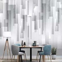 Milofi custom large 3D wallpaper mural modern minimalist abstract geometric TV background wall decoration wallpaper mural 2024 - buy cheap