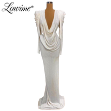 Vestidos de noite turcos islâmicos mangas compridas 2020 formal lantejoulas dubai vestidos de baile robe de soiree feminino médio oriente vestidos de festa 2024 - compre barato