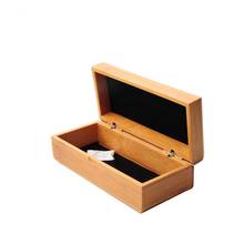 LONSY Fashion Rectangular Sunglasses Case Brand Designer Handmade Natural Bamboo Wood Sun Glasses Box Bag  BM8001 2024 - buy cheap