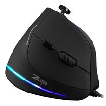 ZELOTES-ratón óptico ajustable para videojuegos, Mouse Vertical con cable USB, C-18, 10000DPI 2024 - compra barato