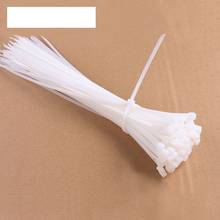 4*300mm Self-Locking Nylon Cable Ties 100Pcs/Pack Cable Zip Tie Loop Ties For Wires Tidy White 2024 - buy cheap
