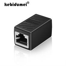 kebidumei RJ45 Connector RJ45 Nework Cable  Ethernet Adapter Lan Network Extender Extension Cable Female To Female 2024 - buy cheap