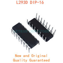 Набор схем L293D DIP16 L293 DIP-16 DIP, новый и оригинальный чипсет IC, 10 шт. 2024 - купить недорого