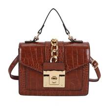 Ladies Small Crocodile Print Handbag Flap Bags PU Leather Fashion Shoulder Messenger Bag Women Stylish Crossbody Flap Bag 2024 - buy cheap