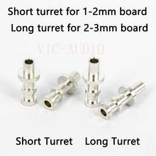 DIY Project Turret lug Audio Tag Board Terminal Board Tinned Copper Turrets For 1.0~3mm Board For Audio Tube Amplifier Kit DIY 2024 - buy cheap