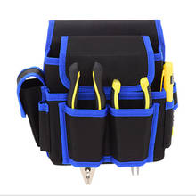 Multi-functional Electrician Tools Bag Oxford Cloth Tool Waist Pouch Belt Storage Holder Organizer Garden Tool Kits Waist Packs 2024 - buy cheap