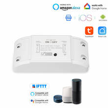 Smart Mini Wifi Wireless Remote Switch Breaker Domotic LED Light Controller Module Alexa Google Home Timer Tuya/Smart Life APP 2024 - buy cheap