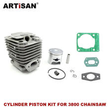 Cylinder Piston Kit With Needle Bearing Gasket for ZENOAH G3800 Chinese 38CC  Chainsaw  Spare Parts Garden Tools 2024 - buy cheap