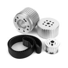 Polia da correia de acionamento, kit com polia da correia de acionamento, bomba d' água, polia do alternador pspermite 289, 302 w, polia da manivela para ford 351 2024 - compre barato