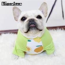 Camiseta de moda para perro Bulldog francés, chaleco para perros pequeños y medianos, Chihuahua, osito, Pug, Corgi, ropa para mascotas, disfraz LAC07 2024 - compra barato