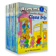 34 pçs/set EU Posso Ler Livros Fonética Os Berenstain Bears Inglês História Livro de Imagens Ajudam A Criança Ser Leitor Brinquedo Educação infantil 2024 - compre barato