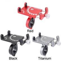 Bicycle Phone Holder Aluminum Universal Bike Phone Mount Adjustable Handlebar Mount For 3.5-6.5 Inch IPhone Samsung Xiaomi 2024 - buy cheap