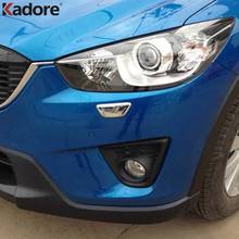 For Mazda CX-5 CX5 2012 2013 2014 2015 ABS Chrome Front Headlight Headlamp Cleaning Washer Nozzle Cover Cap Car Styling 2pcs 2024 - buy cheap