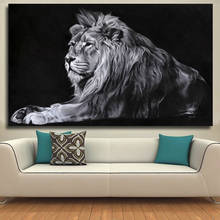 AAVV Canvas Painting Modern Animal Picture Wall Art Canvas Prints Lion  Oil Pictures Posters for Living Room Decor  No Frame 2024 - buy cheap