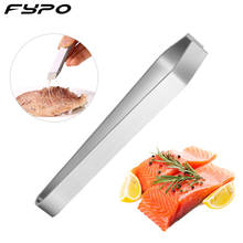 Fypo Stainless Steel Fish Bone Tweezers Tongs Pick-Up Pincer Puller Chicken Pork Hair clip Sea Foods Tool Kitchen Gadgets Cook 2024 - buy cheap