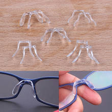 U Shape Multi Style Silicone Anti-Slip Nose Pads Eyeglass Sunglasses Stick On Pad Eye Glasses 2 Pcs Thin Nosepads 2024 - buy cheap