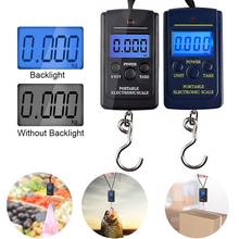 Mini Luggage Hook Scale Electronic Scale Weight Balance LCD Backlight Portable 100g/40kg Digital Hanging Scale 1PC 2024 - buy cheap