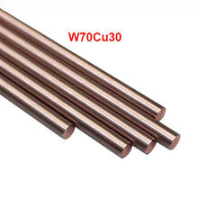 W70 Bar W70Cu30 Tungsten Copper Alloy Bar Rod Spot Welding Electrode Rod DIY Material Length 100/200mm Diameter 1 to 10mm 2024 - buy cheap
