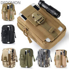 Men Tactical Molle Pouch Belt Waist Pack Bag Small Pocket Military Waist Pack Running Pouch Travel Camping Bags Soft back 2024 - buy cheap