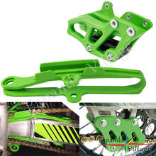 Deslizador de cadena de Motocross, cubierta de basculante trasero, Protector de cadena, Protector de guía para Kawasaki KX250F KX450F 2009-2016 KLX450R 2011-2014 2024 - compra barato