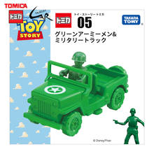 Takara tomy tomica modelo de carro em liga metálica, brinquedos estilo soldado jeep, presentes para crianças 2024 - compre barato