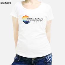 Malibu Boats Black T-Shirt Grey White female Tee shubuzhi cotton Cool Casual pride women t shirt Unisex Fashion tshirt sbz3450 2024 - buy cheap